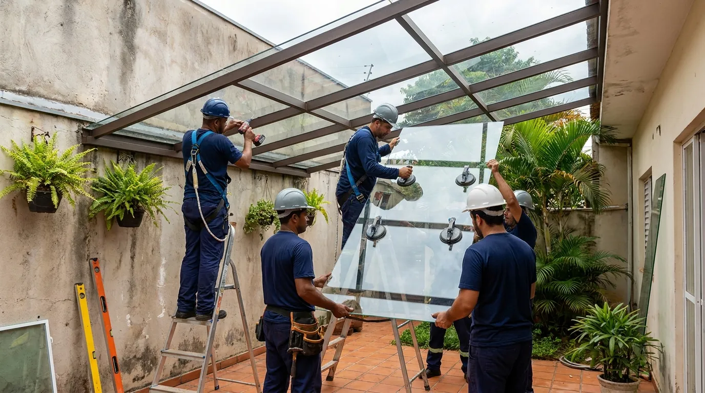 Fechamento de Churrasqueira em Belo Horizonte‑MG