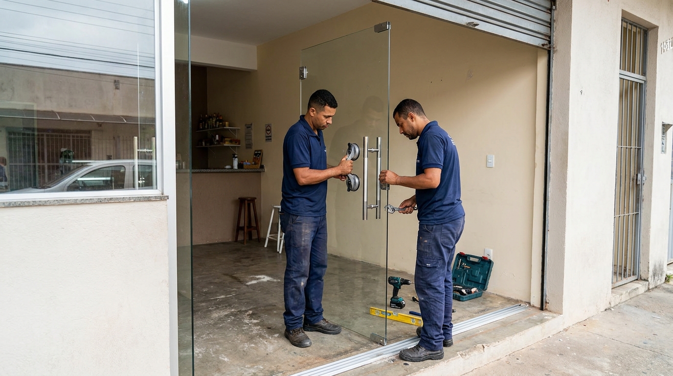Portas em Vidro em Belo Horizonte‑MG