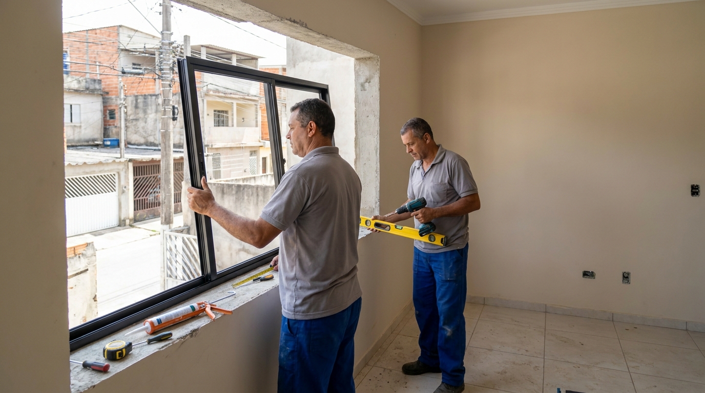 Esquadrias de Alumínio na Estrela do Oriente, Belo Horizonte‑MG